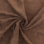 donkerbruin | Corduroy effen, donkerbruin