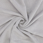 gris | Tissu velours côtelé uni à grosses côtes, gris