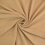 beige | Tissu jersey côtelé Maxi, beige
