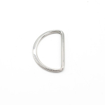 silver | D-ring 38 mm, silver