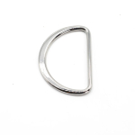 silver | D-ring 50 mm, silver