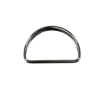 glanzend antraciet | D-ringen, 40 mm, glanzend antraciet