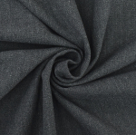 antraciet | Decoratiestof Canvas gemêleerd, antracietgrijs