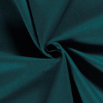 bleu pétrole | Tissu déco toile canvas uni, bleu vert