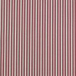 nature - winered | Decoration fabric half panama Stripe Scene, natural- wine red