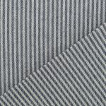 marineblauw | Decoratiestof Jacquard doubleface dobby stripes, marineblauw