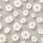 lichtbruin | Decoratiestof Ottoman Margriet, lichtbruin