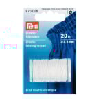 blanc | Fil à coudre élastique 0,5 mm blanc
