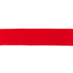 rouge | Ruban élastique uni, rouge