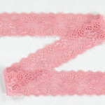 rose | Elastic lace, rose