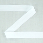 weiss | Elastisches Einfassband matt, weiss