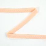 apricot | Elastisches Spitzen Einfassband mit Stickerei, apricot 12 mm