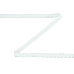 blanc | Ruban dentelle élastique pour lingerie, blanc