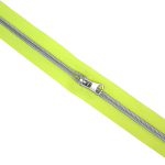 neongeel | Ritssluiting op rol, neongeel