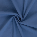 blau | Feinrippbündchen 45 cm, blau