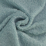 bleu clair | Tissu bouclette fin uni, bleu clair