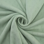 pastelgroen | Fijngebreide jersey Ajour, pastelgroen