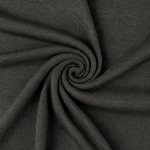 anthracite | Tissu jersey maille tricot fin Claire, anthracite