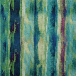vert | Tissu jersey maille tricot fin Color Stripes, vert