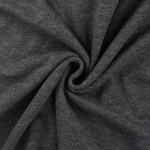 gris foncé | Tissu jersey maille tricot fin Miley, gris foncé chiné