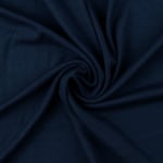bleu foncé | Tissu jersey maille tricot fin Mirella, bleu foncé