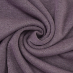 mauve | Fijngebreide stof doubleface gemêleerd, mauve