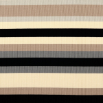 beige | Tissu maille tricot fin côtelé rayé, beige