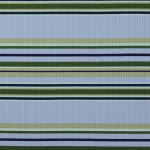 bleu | Tissu maille tricot fin côtelé rayé, bleu