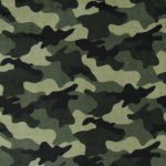 olijfgroen | Flanel fleece Camouflage, olijfgroen