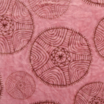 oudroze | Flanel fleece Mandala Circles, oudroze