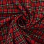 signaalrood | Flanel Schotse ruit 2