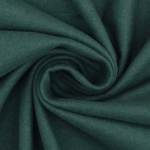vert foncé | Tissu flanelle de coton uni, vert foncé