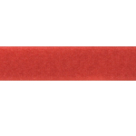 rouge | Bande velcro boucle 25mm, rouge