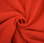 rouge | Tissu polaire anti-boulochage rouge