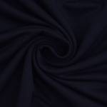 donkerblauw | French Terry opgeruwd, donkerblauw