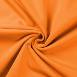 oranje | French Terry opgeruwd, oranje