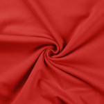 rot | French Terry aufgeraut, rot