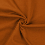terracotta | French Terry opgeruwd, terracotta