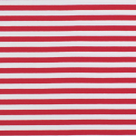 rood | French Terry Stripes, rood