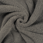 grau | Frotteestoff uni, grau