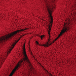 rood | Badstof effen, rood