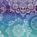 mint | Functionele jersey Albstoffe Hamburger Liebe Aqua Circles, mintgroen