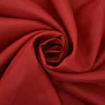 rouge | Tissu taffetas doublure, rouge