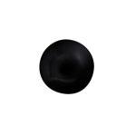 noir | Glass Button Animal Eye 8 mm, noir