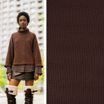 dark brown | Coarse knitted fabric Fibre Mood, dark brown