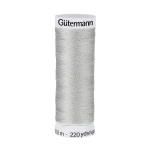gris saule | Bobine fil à coudre Gütermann 200m polyester, (038) parme