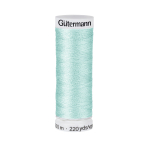 turquoise clair | Bobine fil à coudre Gütermann 200m polyester, (053) turquoise clair