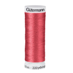 rouge | Bobine fil à coudre Gütermann 200m polyester, (082), rouge