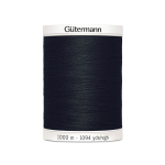 zwart | Gütermann garen 1000 m (000) zwart