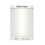 wit | Gütermann garen 1000 m (800) wit
